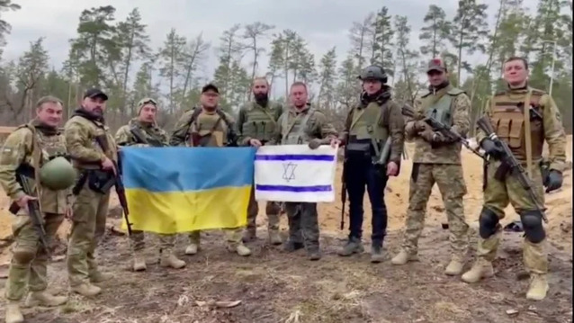 Mercenaries in Ukraine thank Israeli government