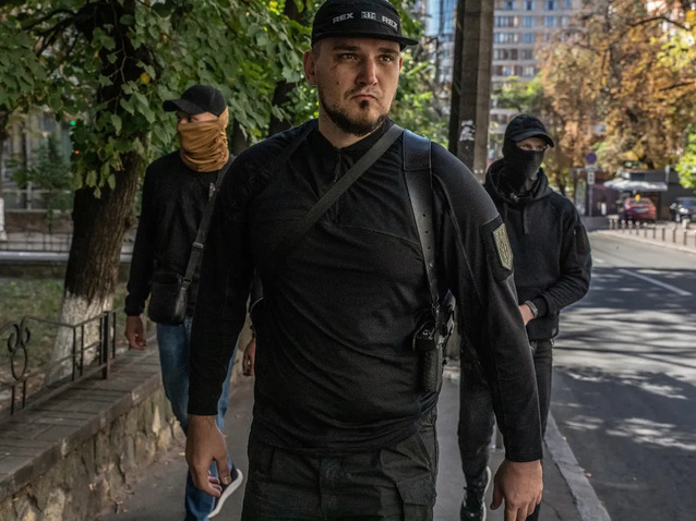 Ukraine’s awkward allies: the far-right Russians fighting on Kyiv’s side