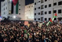 Protesters across Arab countries call for immediate ceasefire in Gaza