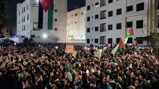 Protesters across Arab countries call for immediate ceasefire in Gaza