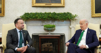 Joe Biden Cries On Camera During Irish PM Leo Varadkar’s Address In The White House