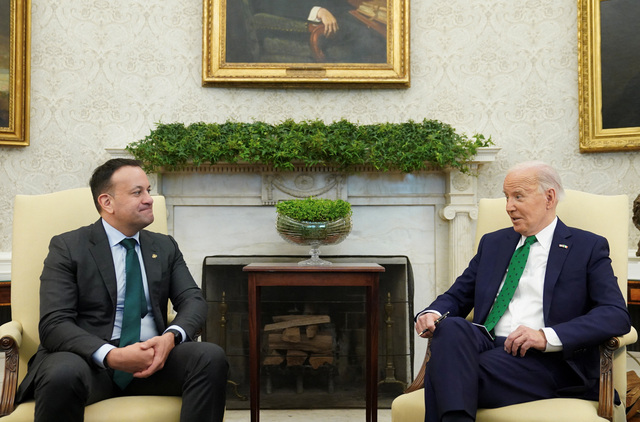 Joe Biden Cries On Camera During Irish PM Leo Varadkar’s Address In The White House