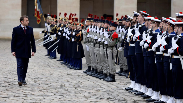 Macron (Rothschild) goes to war?