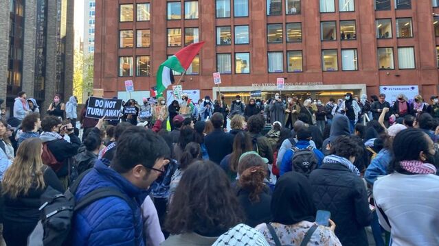 US students revolt against the genocide of the Palestinians