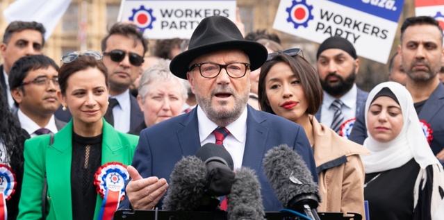 Galloway’s Workers Party to stand candidates everywhere in challenge to Labour