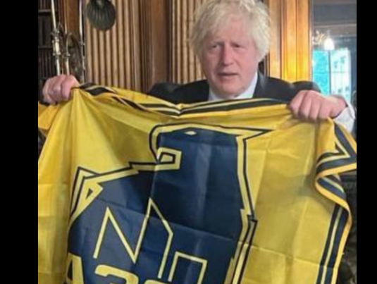 Boris Johnson Praises Nazi Azov Battalion