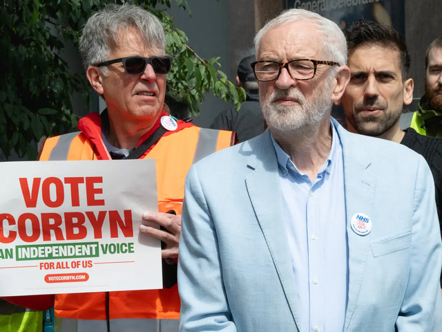 Jeremy Corbyn re-elected in Islington North after expulsion from Labour