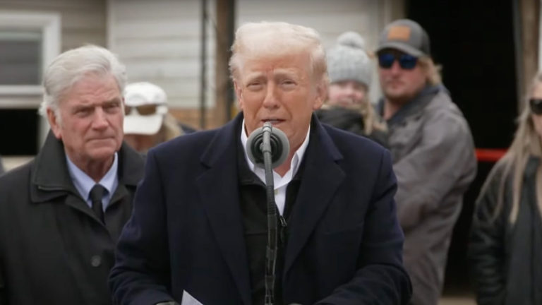 Trump says he is conditioning aid to California following wildfires