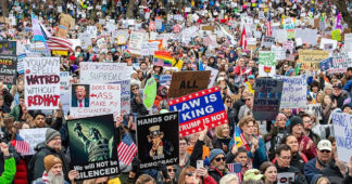 Millions March Against Trump-Musk in Nationwide ‘Hands Off’ Protests Millions March Against Trump-Musk in Nationwide ‘Hands Off’ Protests