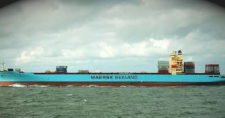 Maersk: The shipping company transporting arms to Israel