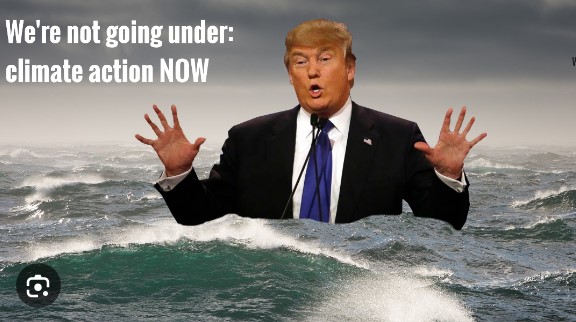 Trump. He wants to grab the oceans too!