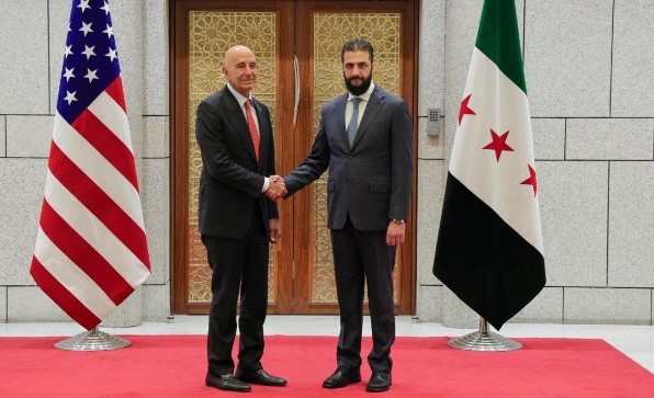 In Damascus, US envoy inks $7 billion energy deal, calls for Israel-Syria peace pact