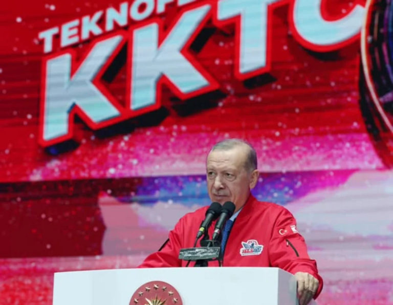 Erdogan against Turkish Cypriots. He wants to impose Islamisation