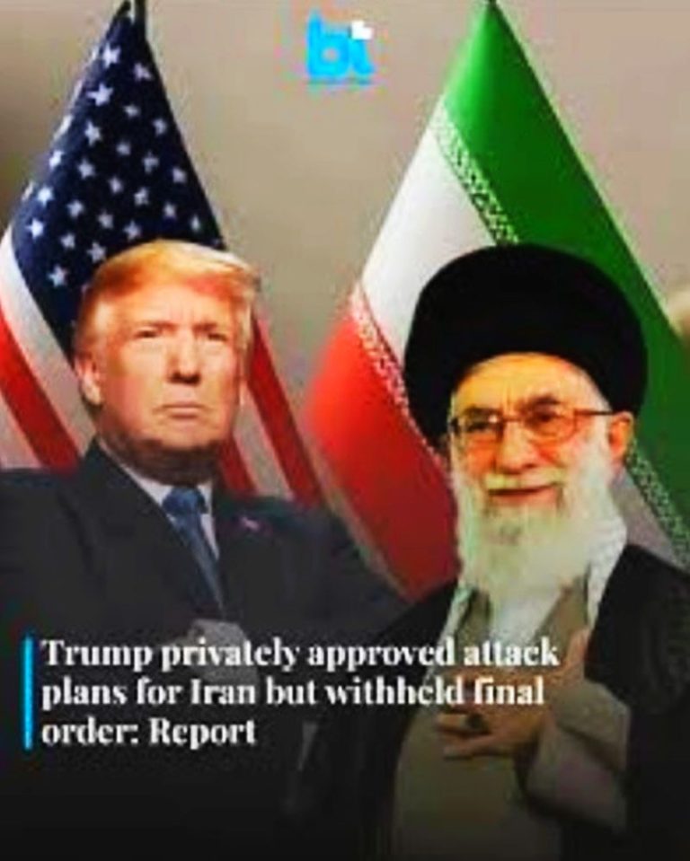 Trump Privately Approved Plans To Attack Iran But Has Withheld Final Order