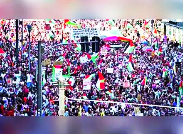 People attend a pro-Palestinians demonstration in Berlin Read more at: https://economictimes.indiatimes.com/news/international/world-news/tens-of-thousands-rally-across-europe-for-gaza-ceasefire/articleshow/122010138.cms?utm_source=contentofinterest&utm_medium=text&utm_campaign=cppst