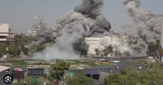Israel Launches Airstrikes on Syria’s Defense Ministry and Near the Presidential Palace in Damascus