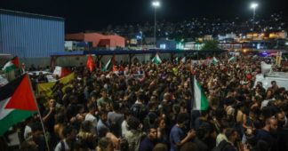 No port for genocide: mass mobilisation in Piraeus halts military cargo bound for Israel