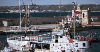 Gaza-bound aid ship sets sail from Italy in new bid to break Israeli siege