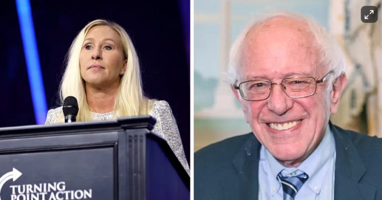 Marjorie Taylor Greene Called It A Genocide Before Bernie Sanders
