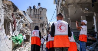 Palestinian Red Crescent says one staff killed in Israeli attack on Gaza HQ