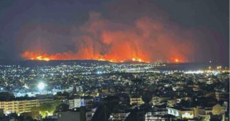 Wildfires Ravage Western Greece