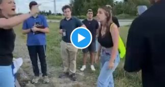 Jewish educator fights back when confronted at Auschwitz for waving Israeli flag