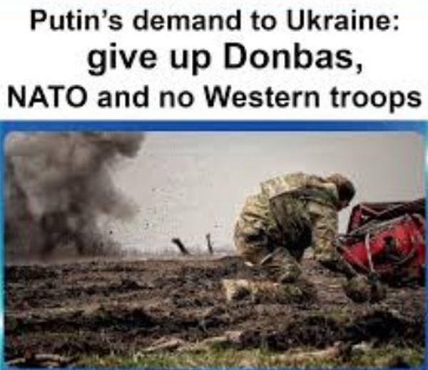 Putin’s Conditions for Peace Deal: Ukraine Gives Up Donbas, No NATO, and No Western Troops