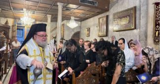Gaza City Orthodox Church in Israeli Evacuation Zone