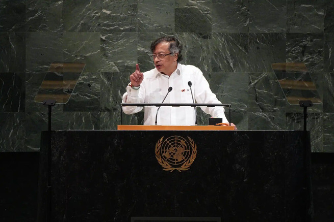 President of Colombia Calls for International Army to Stop Gaza Genocide