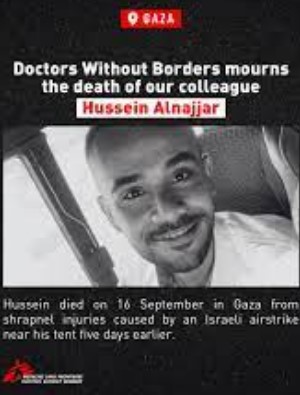 Israel Kills Doctors Without Borders Staffer in Gaza