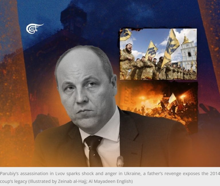 The assassination of neo-Nazi, 2014 coup leader Andriy Parubiy shocks Ukraine elite