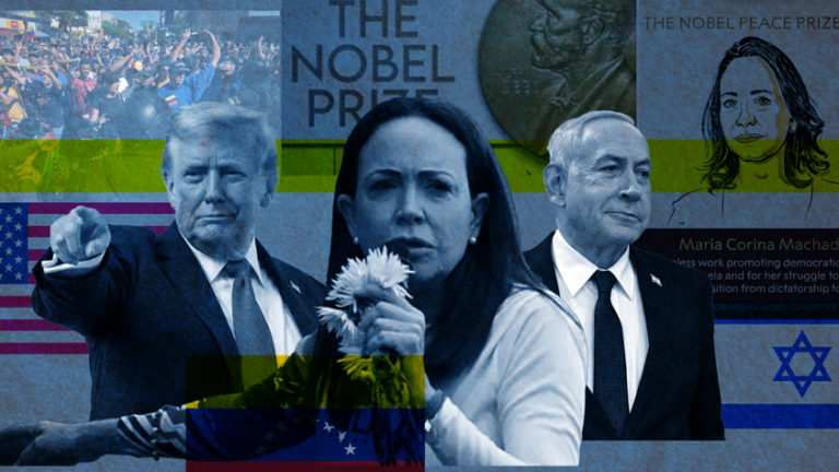 Europe, the Nobel Peace Prize, the war against Venezuela, and what Palestine has to do with all this