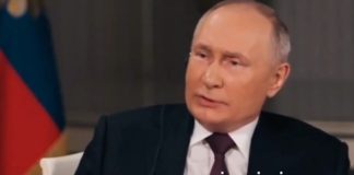 POUTINE : « La Russie ne menace personne »