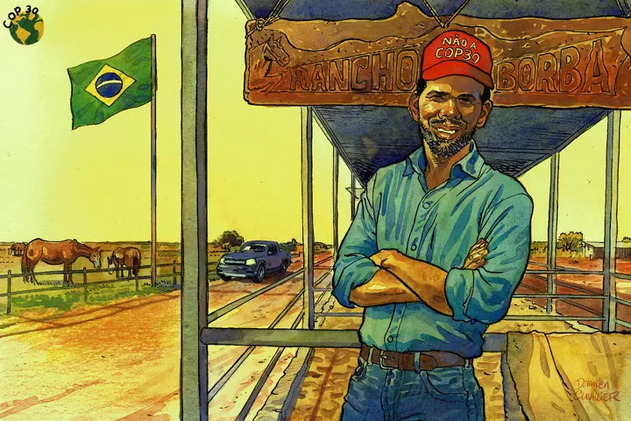 L’offensive de l’agrobusiness à la COP30 orchestrée par un cow-boy climatosceptique