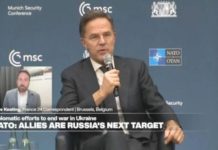 Can Rutte say such nonsense without Washington’s consent?