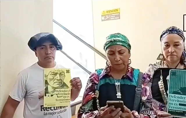 Les communautés mapuches manifestent pour défendre la vie de tous et toutes