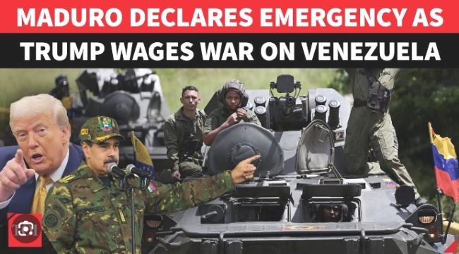 Venezuela Accuses U.S. of Military Aggression, Declares Emergency
