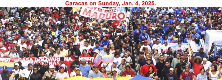 Venezuela: In Mass Demonstrations, the People Demand Return of President Maduro