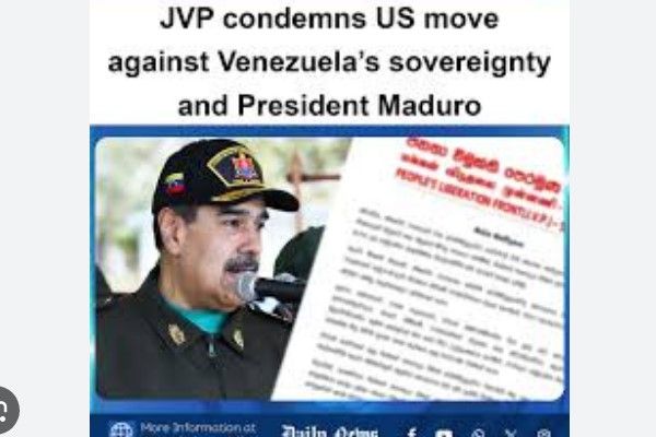 JVP condemns US military action in Venezuela