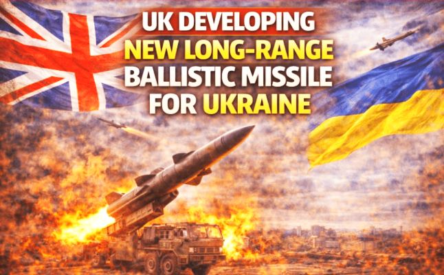 UK Developing New Long-Range Ballistic Missile for Ukraine