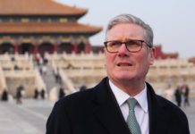 Trump says ‘very dangerous’ for UK to do business with China, after Starmer hails progress in Beijing