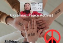 Yurii Sheliazhenko, objecteur de conscience au service militaire en danger immédiat