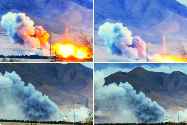 BREAKING:  US-Israeli forces have struck Heavy Water Research facilities in Khondab, Iran.