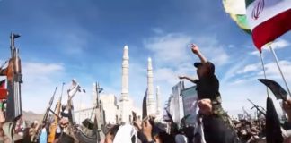 Yemen Streets Packed With Thousands of Houthis Rallying in Support of Iran