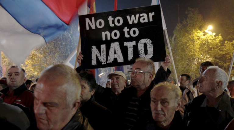 Out of NATO? Thousands call for membership referendum in Montenegro