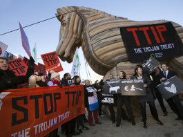 Big business orders its pro-TTIP arguments from think tanks