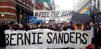 Sanders Philadelphia March