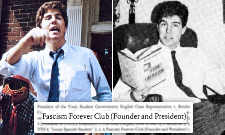 Trump’s Supreme Court pick founded “Fascism Forever”