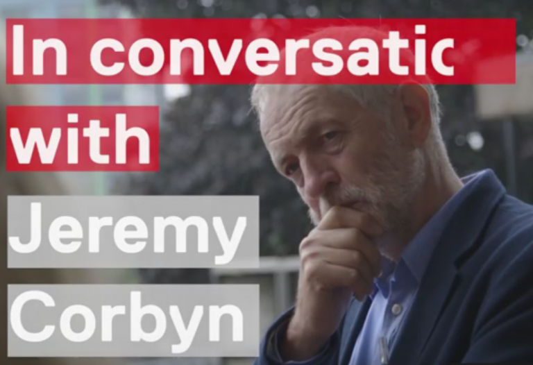 In conversation with Jeremy Corbyn | documented by Ken Loach
