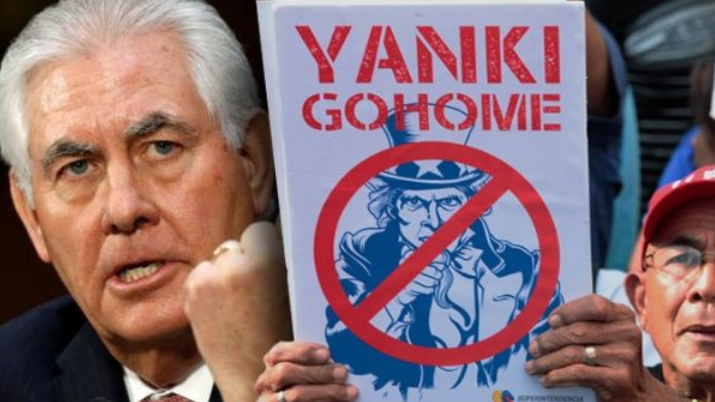 Tillerson treatens Venezuela
